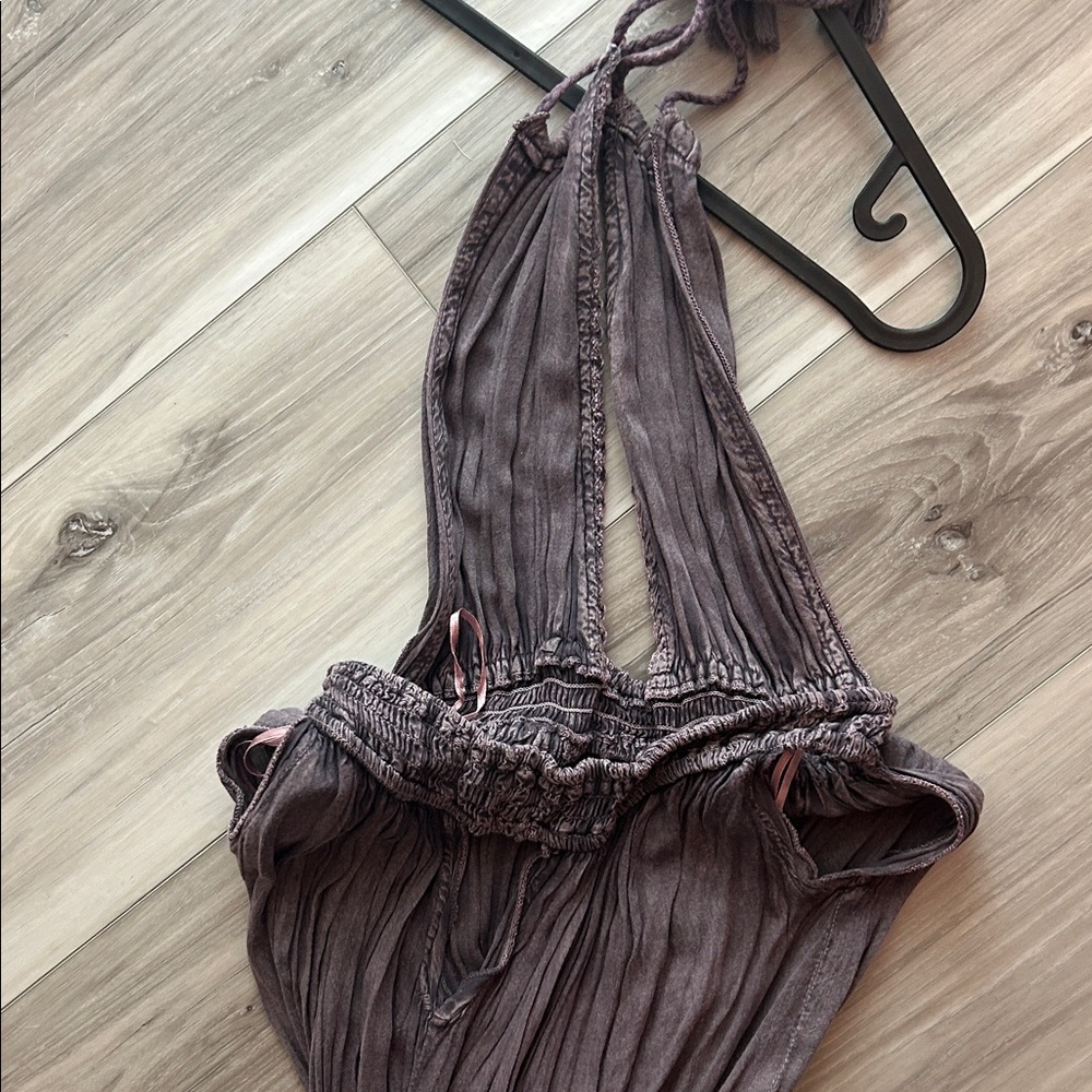 Boho Me Plunging Halter Maxi Dress - Picture 7 of 7